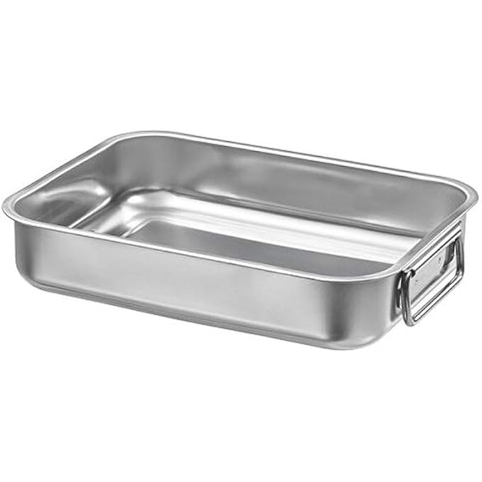 JQM Koncis Roasting Tin Stainless Steel 26X20 Cm