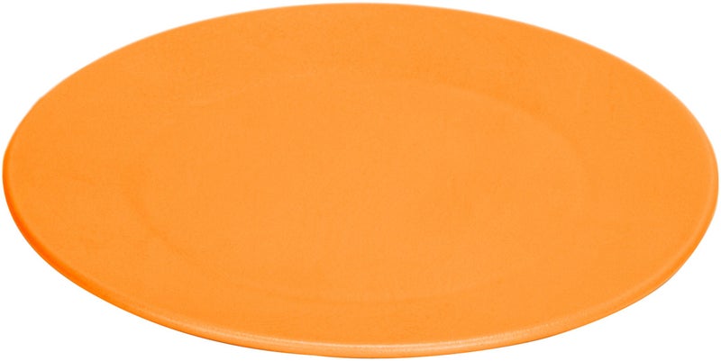 Green Eats 4 Pack Snack Plate, Orange - Image 1