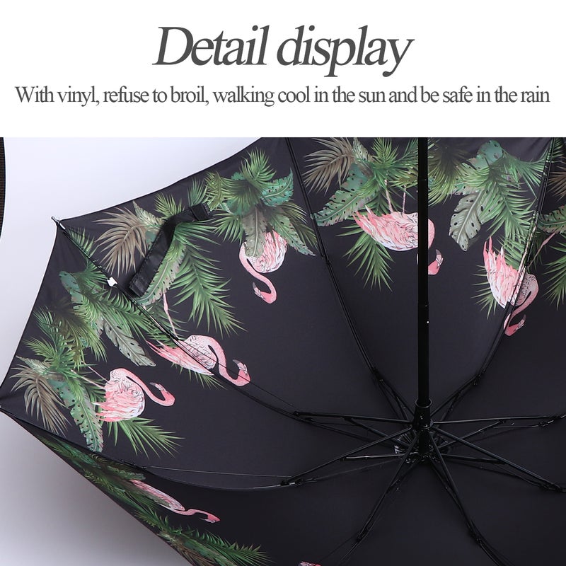 Umbrellas Sun with Black Glue Travel Umbrella - Image 5