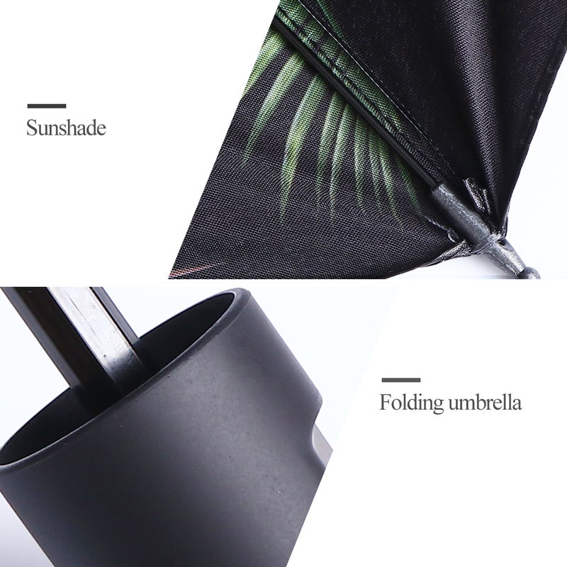 Umbrellas Sun with Black Glue Travel Umbrella - Image 4