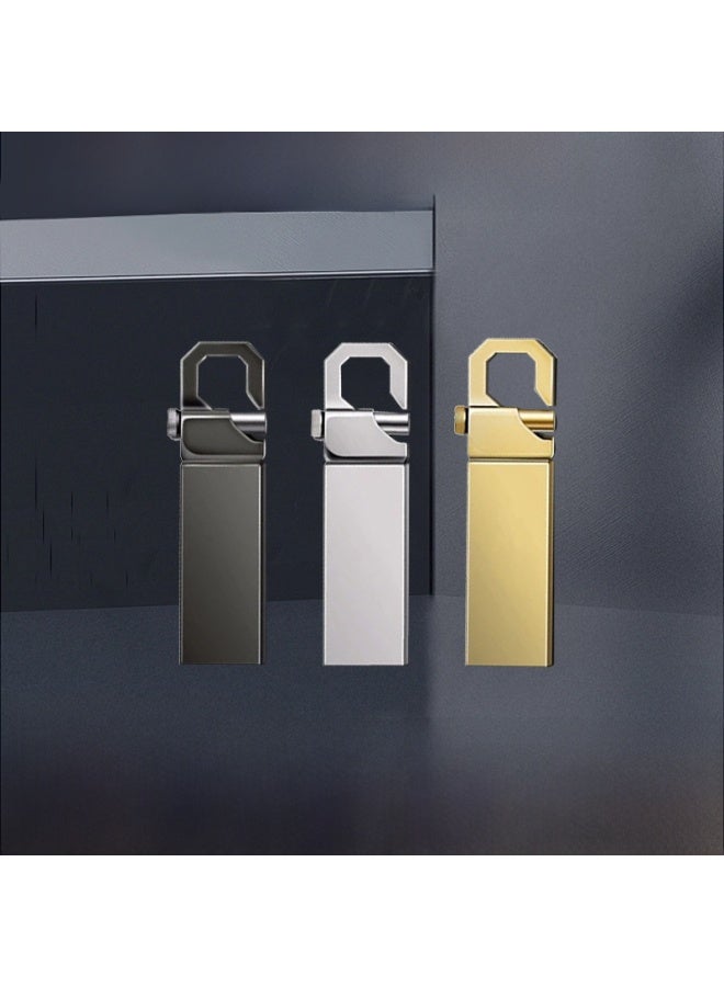 Digital Computer/usb Flash Drive/usb Storage Device-Color:Long Gold-Capacity:USB 3.0 32GB - Image 2