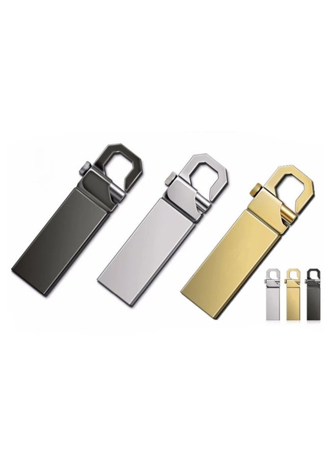 Digital Computer/usb Flash Drive/usb Storage Device-Color:Long Gold-Capacity:USB 3.0 32GB - Image 3