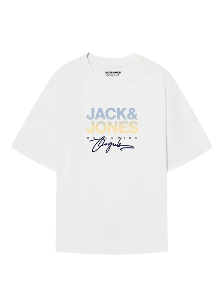 جاك اند جونز 3 Pack Jorcanggu Crew Neck T-Shirt