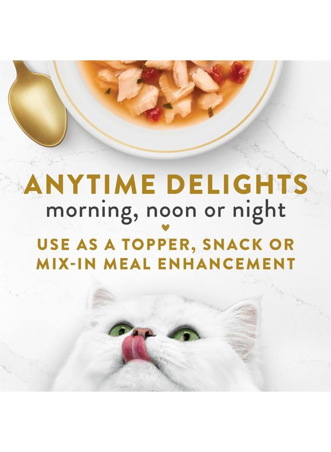 Fancy Feast Purina Limited Ingredient Cat Food Complement, Broths Classic With Wild Salmon & Vegetables - (16) 1.4 oz. Pouches - Image 5