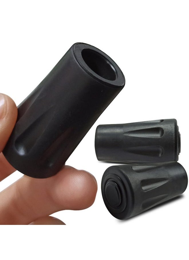 Tenalleys 8Pcs Trekking Pole Tips Replacement Protectors, Rubber Feet for Hiking Pole Tips Rubber Tips for Walking Sticks Tips Accessories, Fits Most Standard Walking Sticks Shock Absorbing(11mm Hole Diameter)  - Image 5