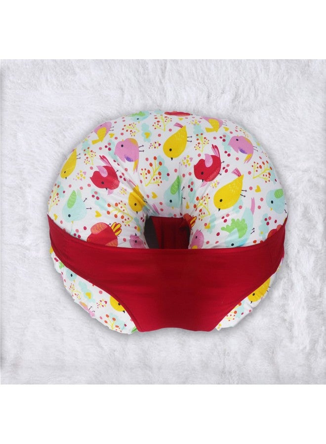 Kradyl Kroft 5In1 Baby Feeding Pillow With 100% Cotton Detachable Cover | With Belt And Baby Hoop | Breastfeeding Pillow | Nursing Pillow (501) - Image 1