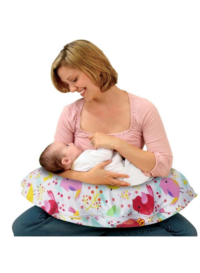 Kradyl Kroft 5In1 Baby Feeding Pillow With 100% Cotton Detachable Cover | With Belt And Baby Hoop | Breastfeeding Pillow | Nursing Pillow (501) - Image 2