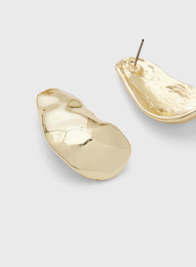 ELLA Molten Stud Earrings  - Image 2