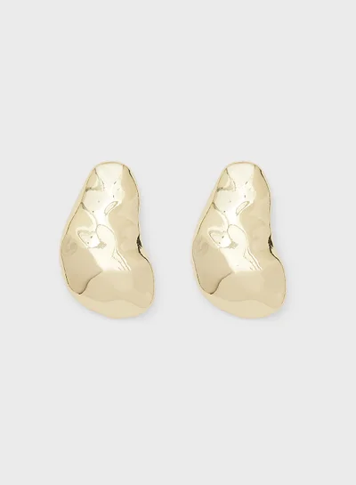 ELLA Molten Stud Earrings