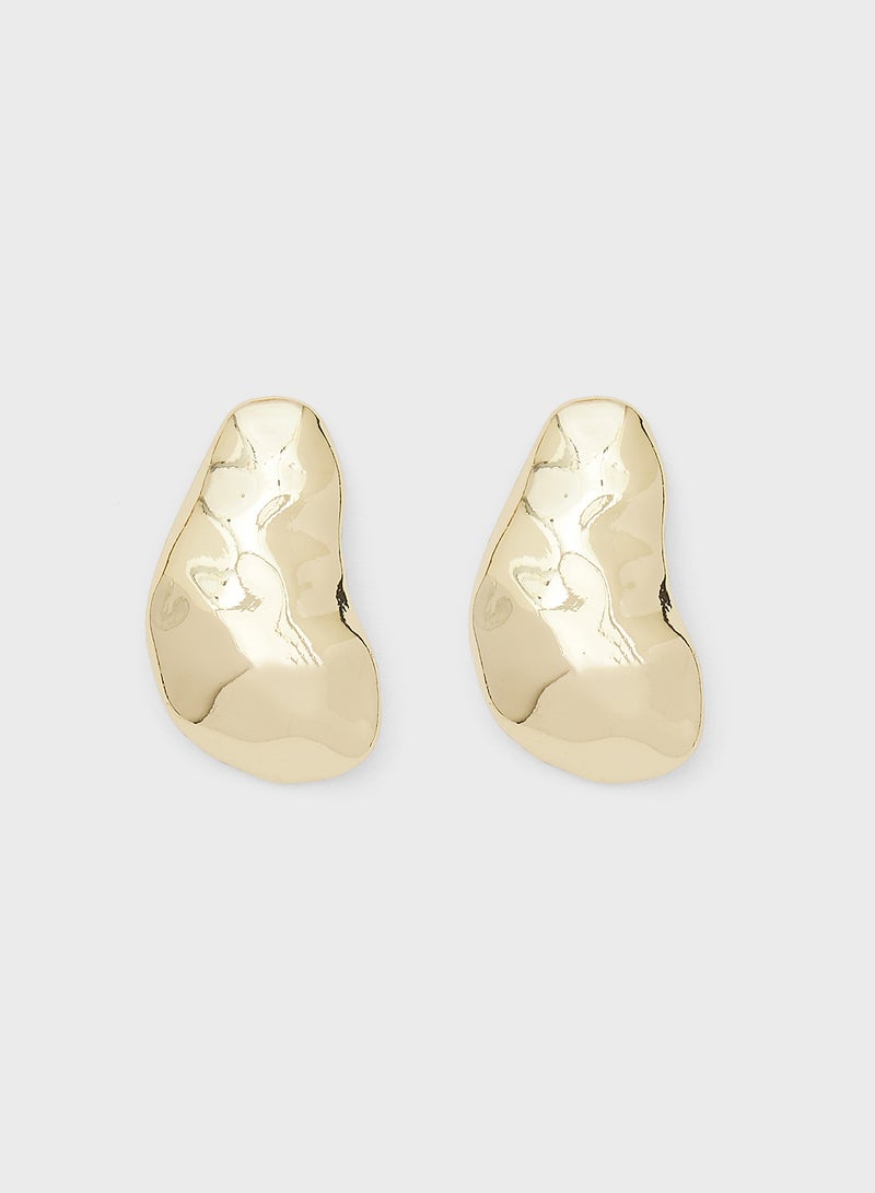 ELLA Molten Stud Earrings  - Image 1