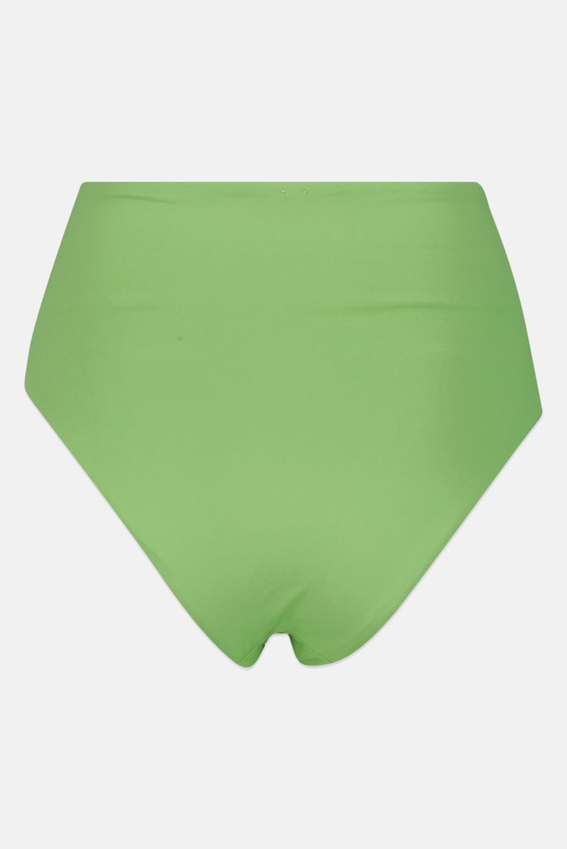 oysho Women Solid Niki Bottom, Green - Image 2