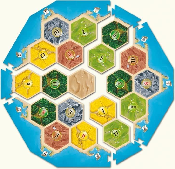 Catan لعبة لوحية CATAN العائلية - انطلق في رحلة للاستقرار! لعبة استراتيجية للأطفال والبالغين، للأعمار 10 سنوات فما فوق، 3-4 لاعبين، مدة اللعب 60 دقيقة، من إنتاج استوديو CATAN - Image 3