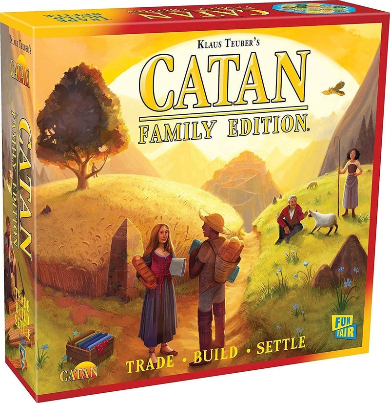Catan لعبة لوحية CATAN العائلية - انطلق في رحلة للاستقرار! لعبة استراتيجية للأطفال والبالغين، للأعمار 10 سنوات فما فوق، 3-4 لاعبين، مدة اللعب 60 دقيقة، من إنتاج استوديو CATAN - Image 1