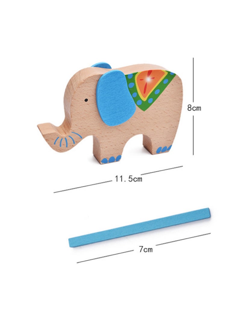 Children'S Educational Toys Stackable Building Blocks Colored Sticks - Image 2