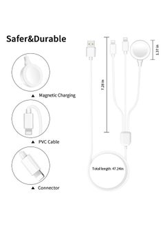 DUSALA 3 in 1 Magnetic Wireless Charger Adapter For Apple iWatch  - Image 4