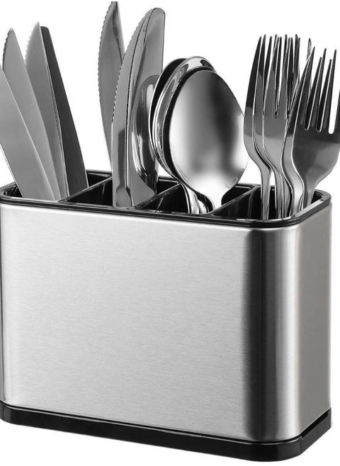 Anti-rust stainless steel spoon drainer - a practical design for storing and organizing kitchen utensils -Rg