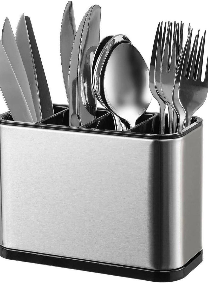 Generic - Anti-rust stainless steel spoon drainer - a practical design for storing and organizing kitchen utensils -Rg - Image 1