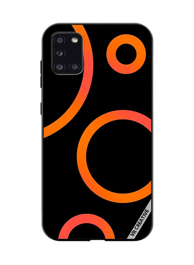 VR CREATIVE Protective Case Cover For Samsung Galaxy A31 Circle Design  Multicolour - Image 1