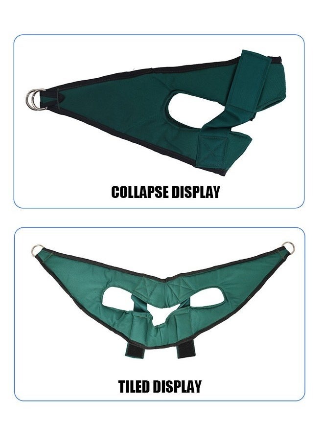 Beauenty Neck Stretcher Strap Cervical Traction Device, Spine Chiropractic Decompression Tool with Chin Belt, Neck Pain Relief Physical Therapy AIDS for Neck Decompressor (Green)  - Image 4