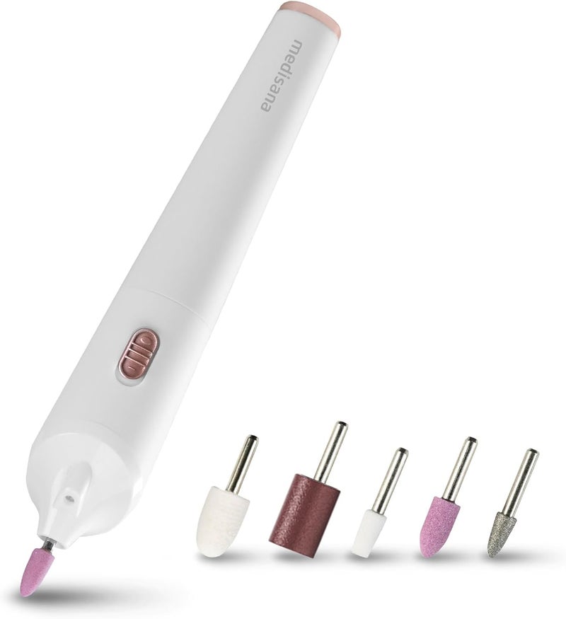 medisana MP 900 electric manicure pedicure kit nail file nail drill and callus remover nail care set for hand and feet and treatment of nails cuticles and callus