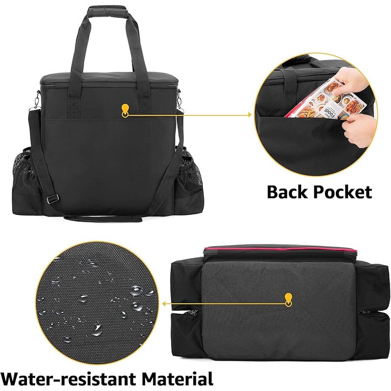 samdew Big Heater Carry Bag Compatible with Mr. Heater Big Buddy Propane Heater, Portable Heater Carrying Case Compatible with Mr. Heater MH18B, with Multiple Pockets, Thick Padded & Anti-slip Bottom - Image 4