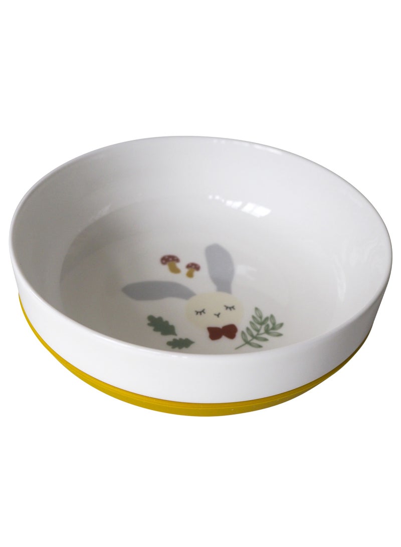 Elli Junior Bowl Rabbit Mustard - Image 1