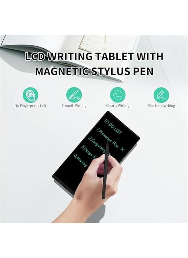 ANKOVO LCD Writing Tablet for Adult: 6.5 Inch Mini Full Screen Drawing Board Reusable Digital Notepad Portable Use for Office Study Teaching  - Image 2