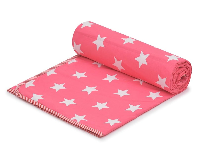 UmI. Umi Super Soft Cotton Reversible Single Dohar 55X87InchesLahariya Fabric EdgingPiping DoharFlannel Dohar Throws for Single BedSoft Lightweight AC Summer Blanket - Image 3