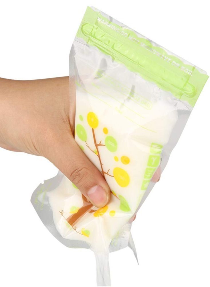 Bimirth 112 Count Breastmilk Storage Bags BPA-free Milk & Freezing Bag Container, 200ml Capacity Breast Fresh for Baby Infants Newborn - Image 2