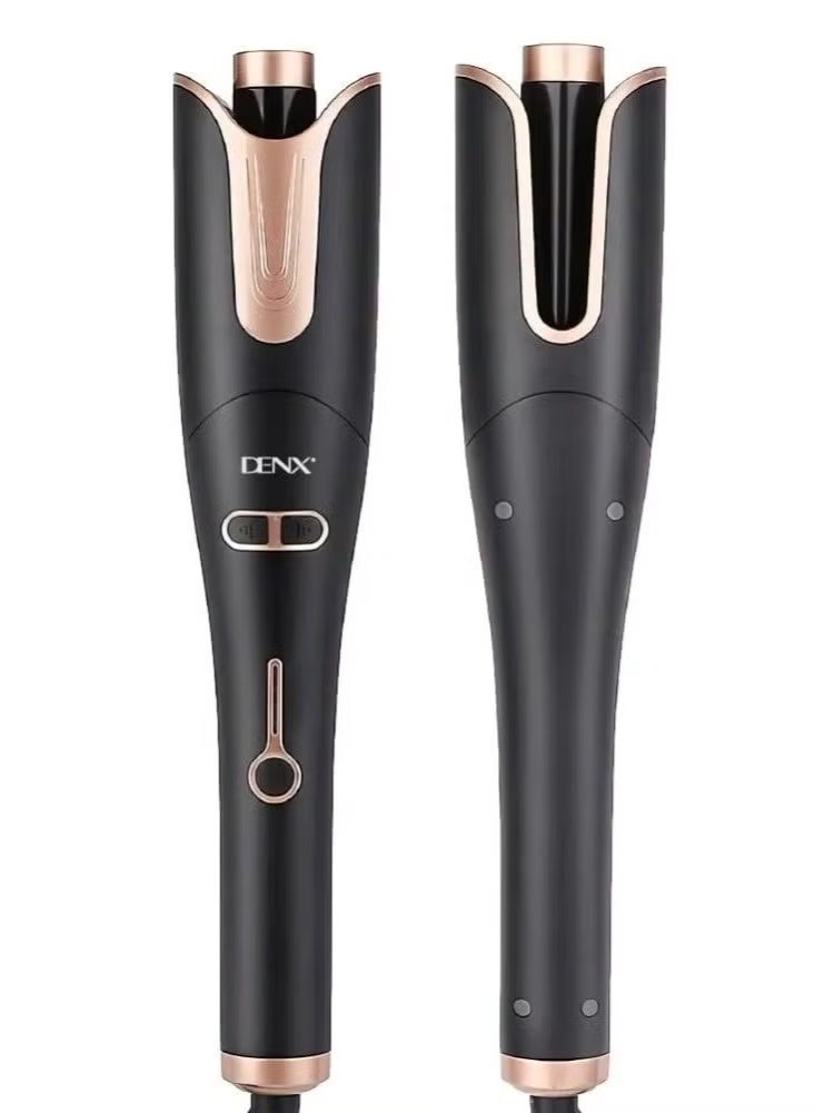 Denx Automatic Curling Iron with Smart Auto Rotation, Ceramic Coating, Adjustable Temperature, Anti-Tangle Design for Long, Medium and Short Hair, Easy Styling Tool for Salon Results at Home - Image 1