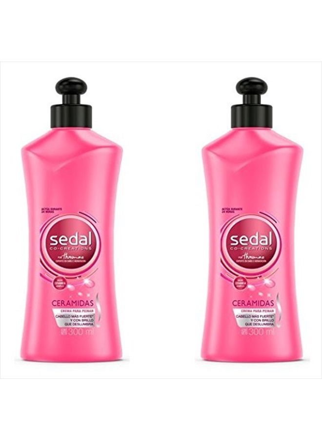Sedal S.O.S. Ceramides with Micro Ceramides Hair Styling Cream 300 ml (2 pack) - Image 2