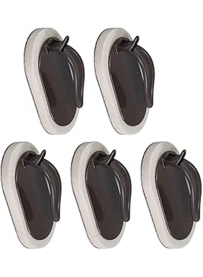 Carborundum Scrubbing Sponge with Handle 5Pcs for Stubborn Stains on Pots Pans Cookware - Image 1
