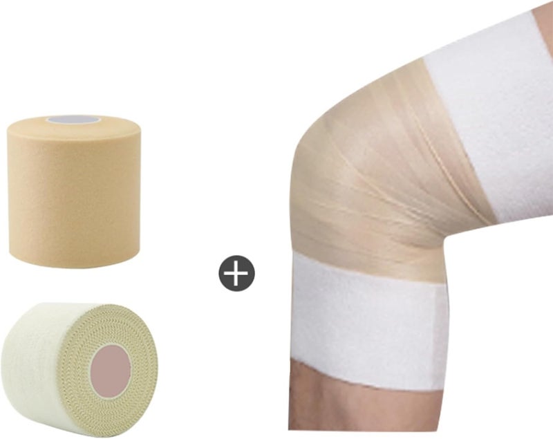 1 Roll Sponges Badminton Racket Grip Cushion Wrap Foams Film Tennis Racket Wrap Tape Athletic Tape Muscle Bandages Wrap - Image 4