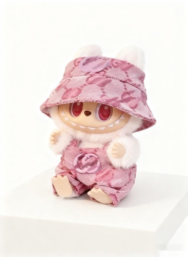 Labubu Doll Clothes Set for 17cm Hanging Plush Figures, Interchangeable Outfits for First and Second Generation Vinyl Collectible Dolls, Durable and Stylish Accessories for Creative Play - Image 5