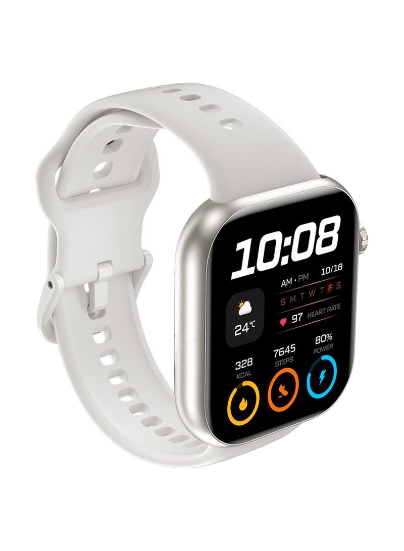 HONOR Choice Watch 2i Smartwatch, 1.85″ AMOLED Display, 14-Day Battery, Bluetooth Calling, Heart Rate & SpO₂ Monitoring, 109 Sports Modes, IP68 Water-Resistant, Android & iOS White - Image 4