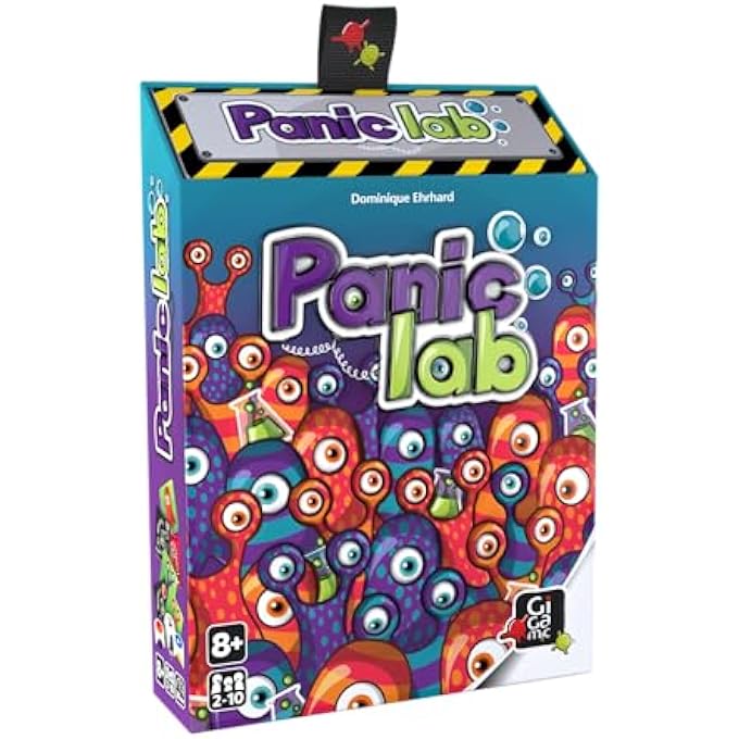 GIGAMIC - Panic Lab - Party Games - Up to 8 Players - Ages 8+ Blue, Green, Red - Image 1