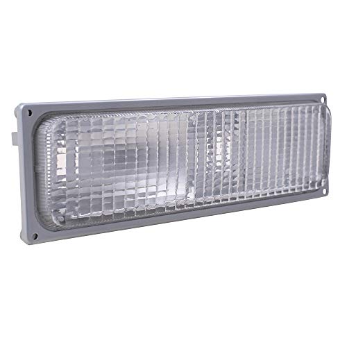 Brock Replacement Driver and Passenger Set Park Signal Front Marker Lights Compatible with 1990-1993 C1500 C2500 K1500 K2500 Pickup Truck - Image 3