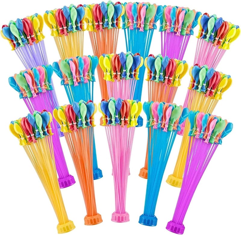 سكاي تاتش SKYTOUCH بالونات المياه الملونة RapidFilling SelfSealing سهلة التعبئة للعائلة في الهواء الطلق أصدقاء الحفلات الأطفال الصيف المرح 222 قطعة كيس - Image 1