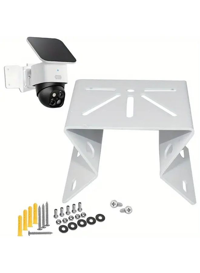 Metal Wall Mount Bracket For Outdoor CCTV Cameras Adjustable Weather Resistant - Image 1