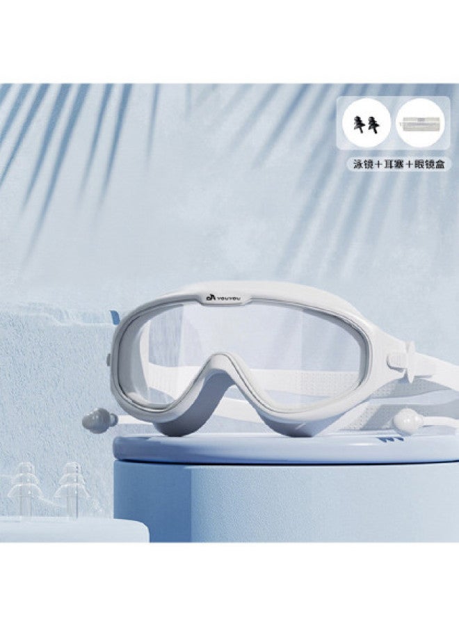 YouYou Swimming Goggles For Women, Waterproof And Anti-fog, High-definition, Professional, Unisex, Professional Swimming Goggles, Large Frame, Adult Swimming Goggles, Swimming - Image 1
