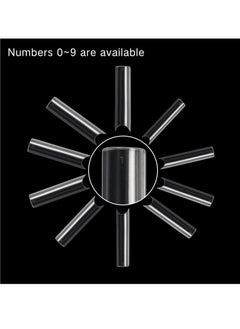 KASTWAVE Extra Long C Curve Nail Tips Half Cover 100PCS Extra Long Straight Square Tips for Acrylic Nails with Box  - Image 3