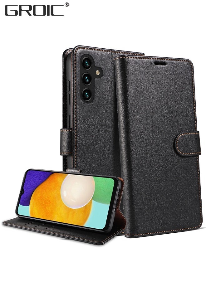 GROIC Case for Samsung Galaxy A54 6.4 Inch Wallet Case, Flip Wallet Case with Kickstand RFID Blocking Credit Card Holder Full Protection Magnetic Case Compatible with Samsung Galaxy A54  - Image 1