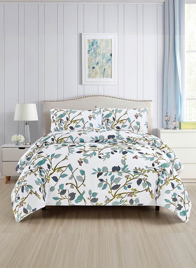 In-House Jackie | Microfiber Comforter Set 4 Pieces - King - 260x240 cm - Multicolor  - Image 5