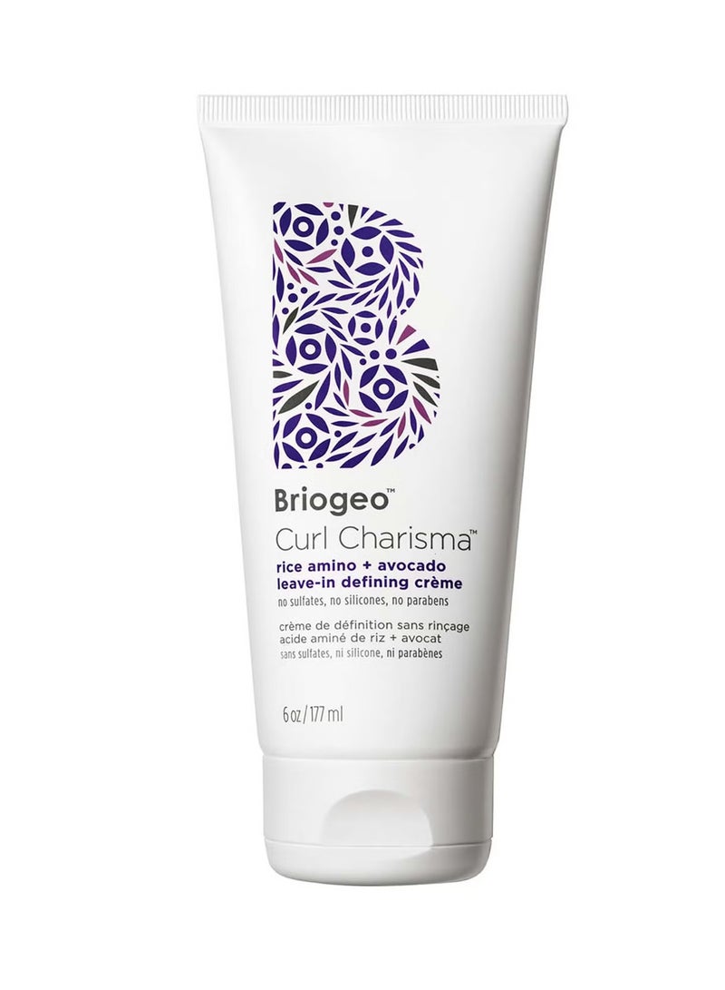 Briogeo Curl Charisma Rice Amino and Avocado Leave–In Defining Crème 177ml - Image 1