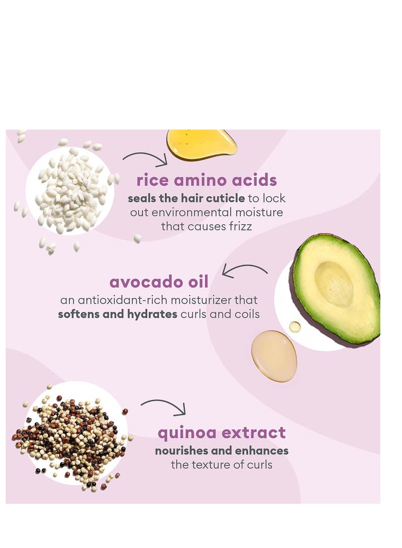 Briogeo Curl Charisma Rice Amino and Avocado Leave–In Defining Crème 177ml - Image 4