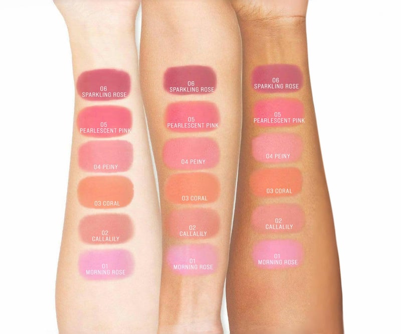 TINTARK Cheeky Blush Compact for Face Cheeks, Talc Free Blusher Palette, Matte Powder Makeup, Natural Healthy, Mauve Pink Magenta Peach Red, Vegan Cruelty Free - Image 4