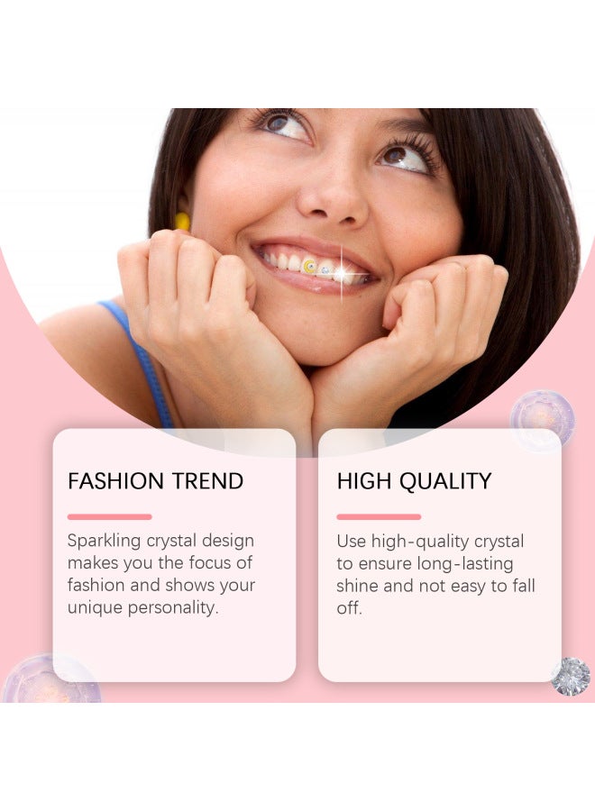 Eelhope Crystal Dental Drill Personalized Sparkling Fashion Teeth Beauty elry Enhance Smile Easily Use Decorative Dental Drill - Image 2