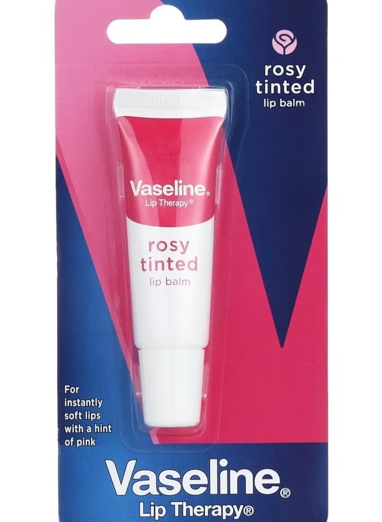 Vaseline Lip Therapy Rosy Tinted 10 Gm - Image 1