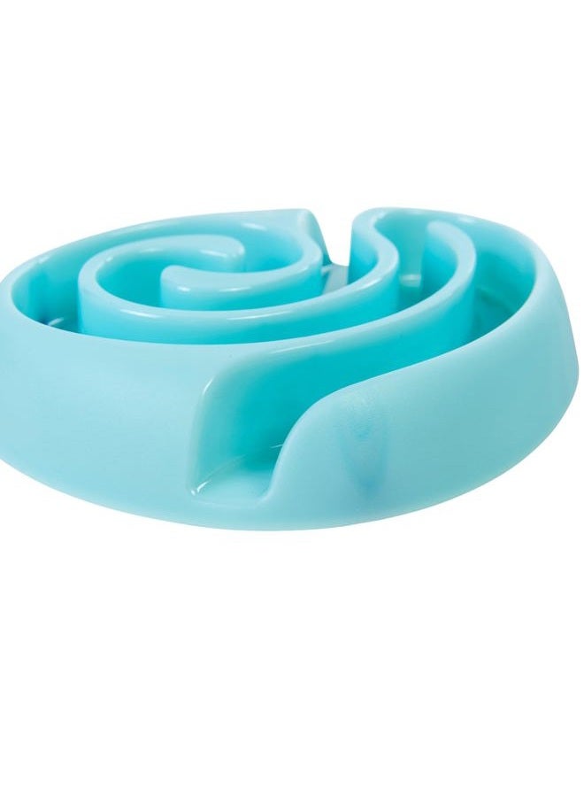KruUSe BUSter Dogmaze Activity Challenge Food Dish, Mini, Light Blue - Image 3
