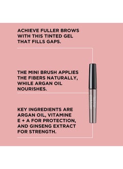 ARTDECO ARTDECO Brow Filler - Brown N°03 - Make Brows Fuller & Thicker - Tinted Gel Shapes, Defines Brows & Fixes Them in Place - Mini Brush for Easy Application - Eyebrow Gel - Eye Makeup - 0.24 Fl Oz  - Image 2